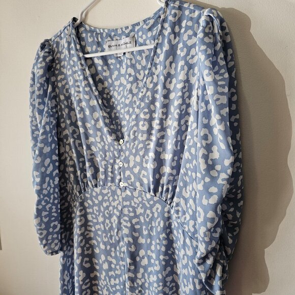 Women's Large Emma & Michele Maxi Dress - Picture 5 of 5